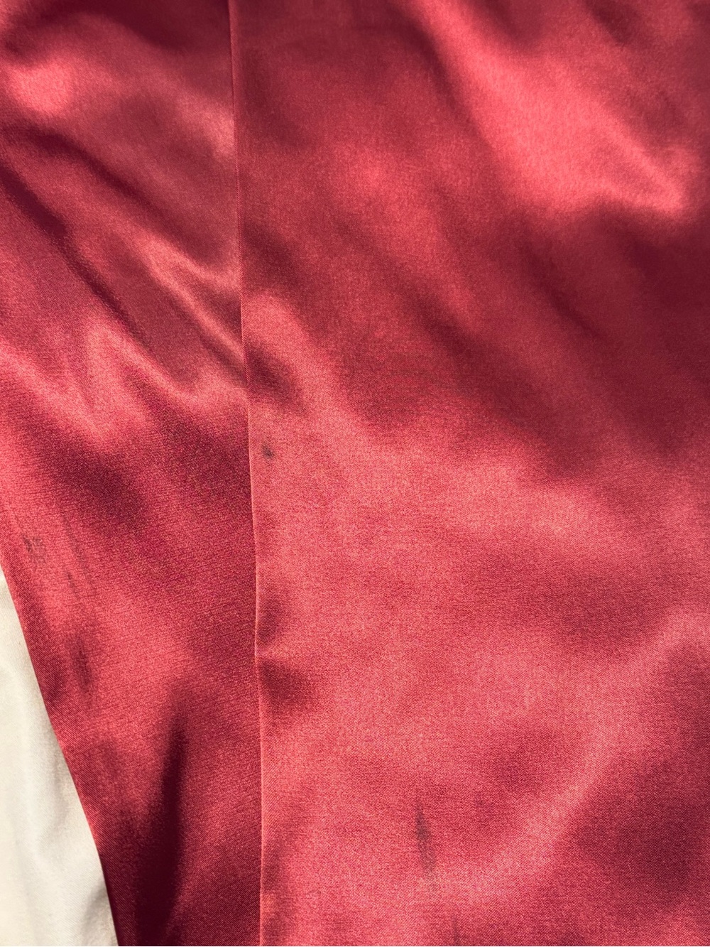 Fashion Nova Katarina Burgundy Strapless Maxi Gown Dress Size M - Picture 14 of 14